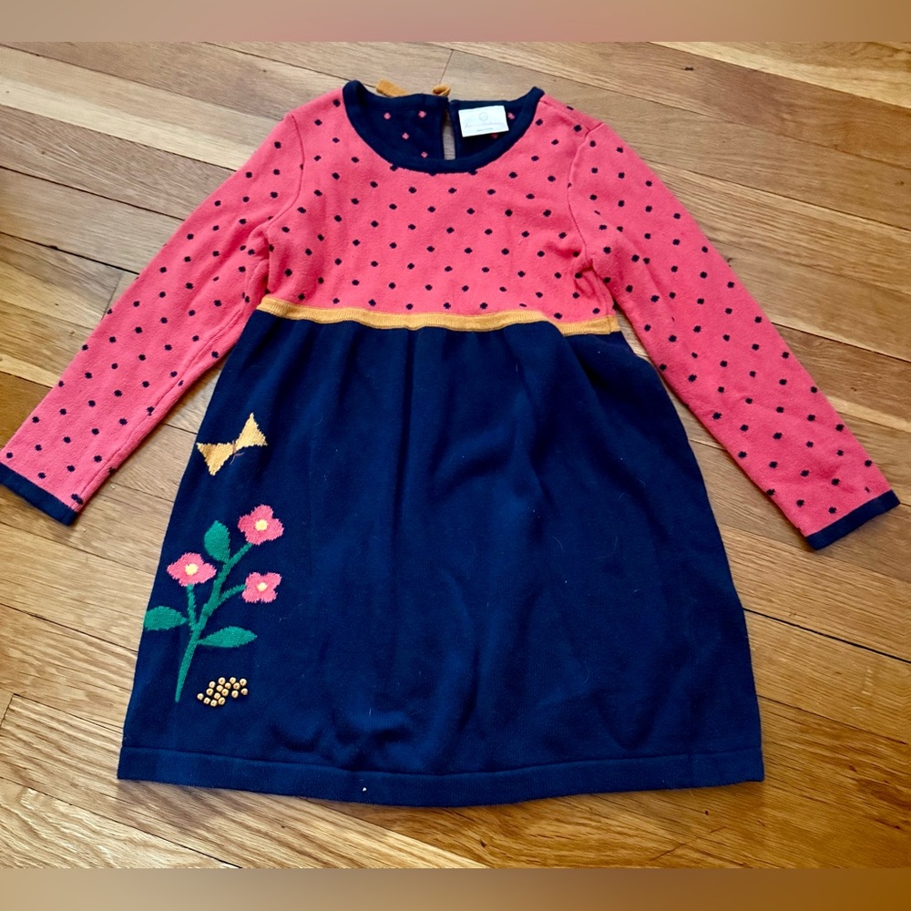 Hanna Andersson Girl’s Sweater Dress size 110